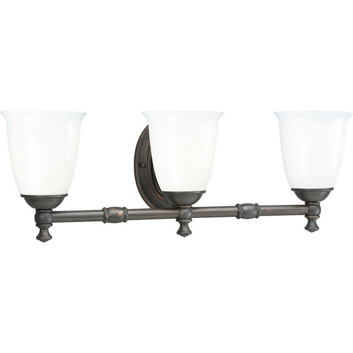 Progress Lighting P3029-74 Three Light Bath, Venetian Bronze
