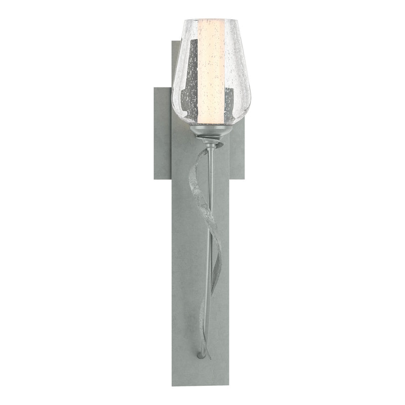 Hubbardton Forge 203030-SKT-82-ZS0354 One Light Wall Sconce, Vintage Platinum