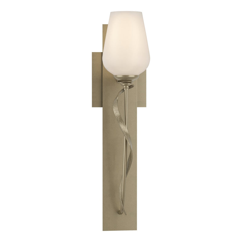 Hubbardton Forge 203030-SKT-84-GG0303 One Light Wall Sconce, Soft Gold