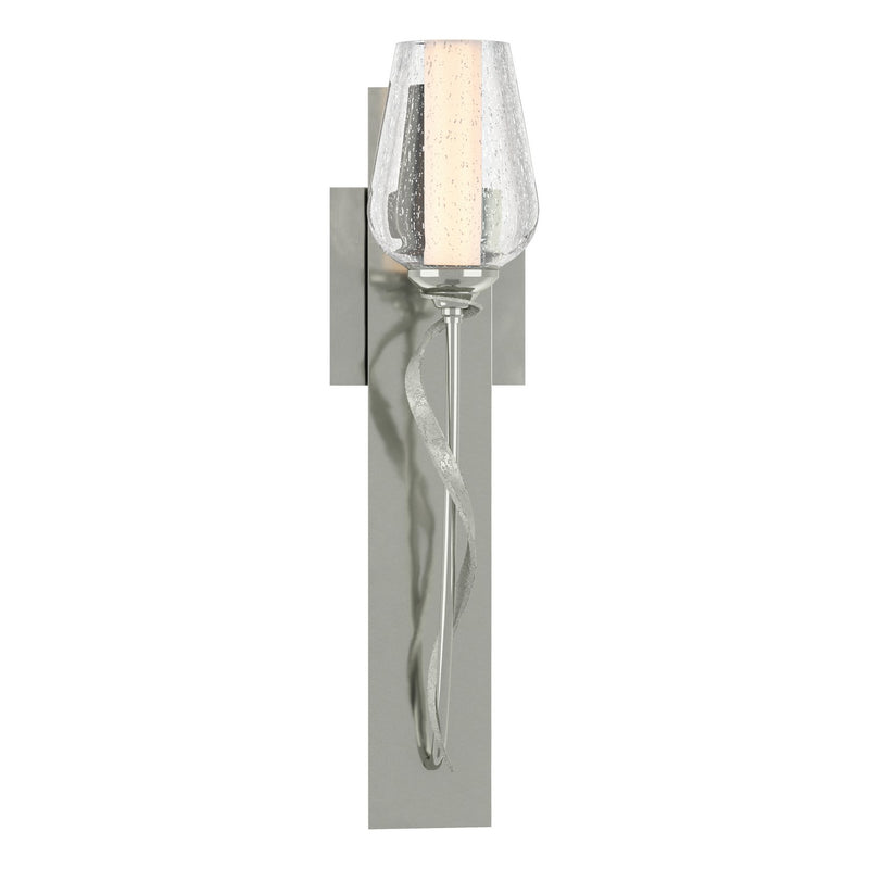 Hubbardton Forge 203030-SKT-85-ZS0354 One Light Wall Sconce, Sterling
