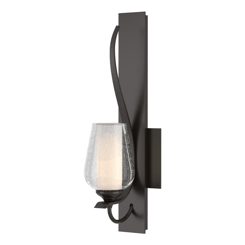 Hubbardton Forge 203035-SKT-14-ZS0354 One Light Wall Sconce, Oil Rubbed Bronze