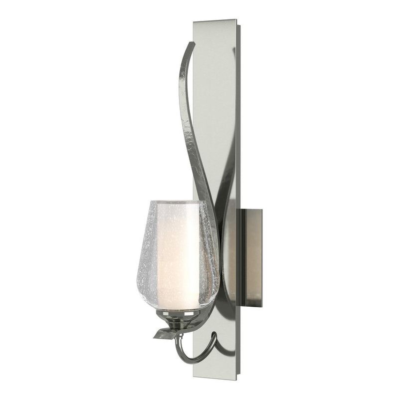 Hubbardton Forge 203035-SKT-85-ZS0354 One Light Wall Sconce, Sterling