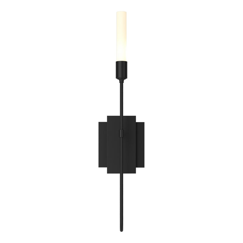 Hubbardton Forge 203050-SKT-10 One Light Wall Sconce, Black