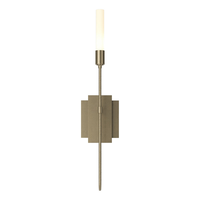 Hubbardton Forge 203050-SKT-84 One Light Wall Sconce, Soft Gold