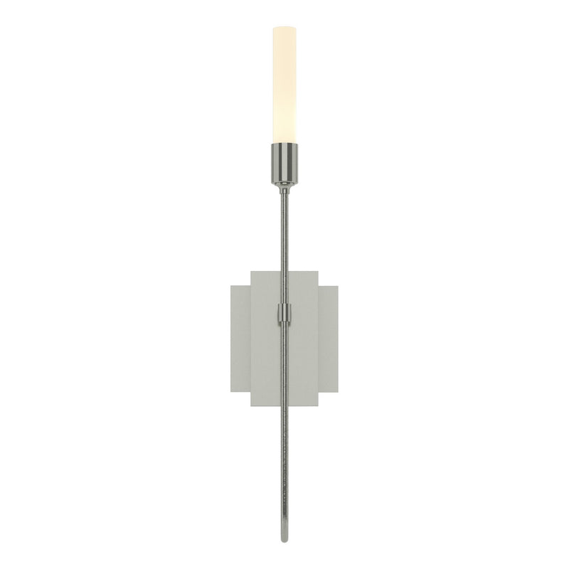 Hubbardton Forge 203050-SKT-85 One Light Wall Sconce, Sterling