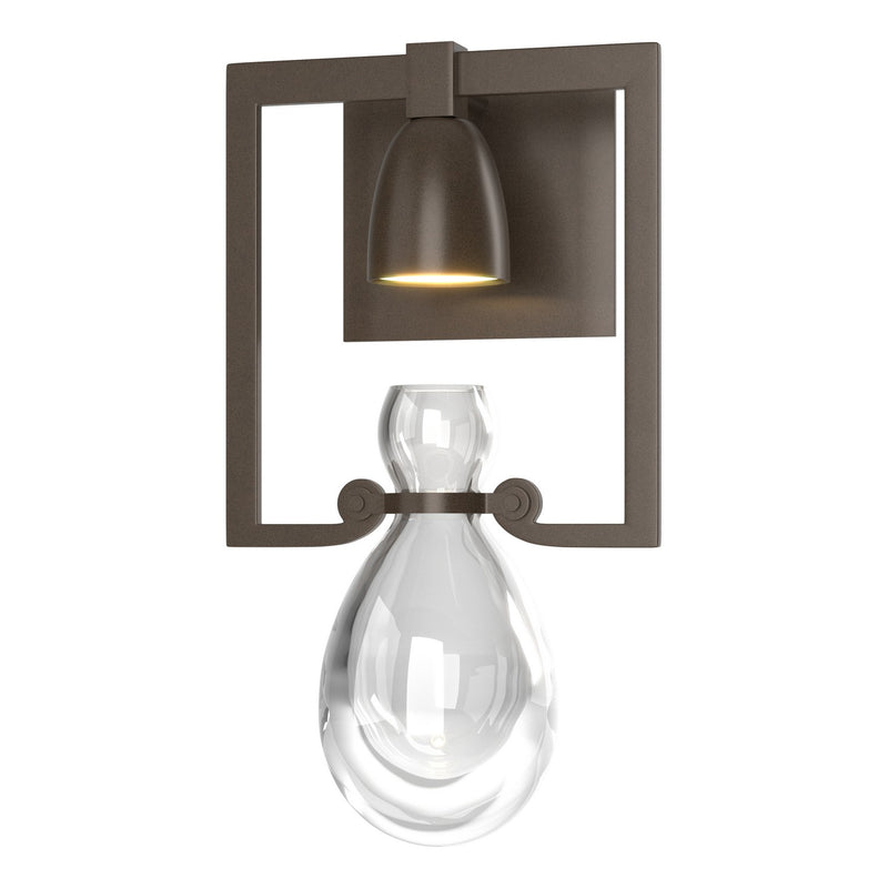 Hubbardton Forge 203300-SKT-05-ZM0572 One Light Wall Sconce, Bronze