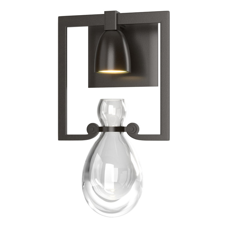 Hubbardton Forge 203300-SKT-14-ZM0572 One Light Wall Sconce, Oil Rubbed Bronze