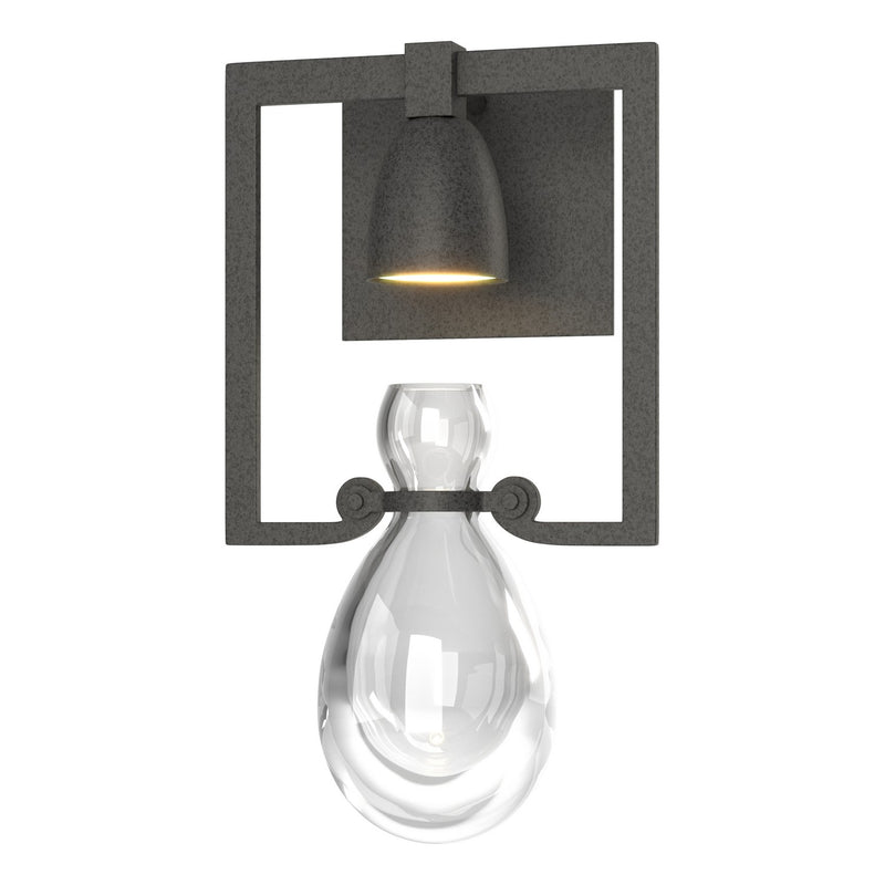 Hubbardton Forge 203300-SKT-20-ZM0572 One Light Wall Sconce, Natural Iron