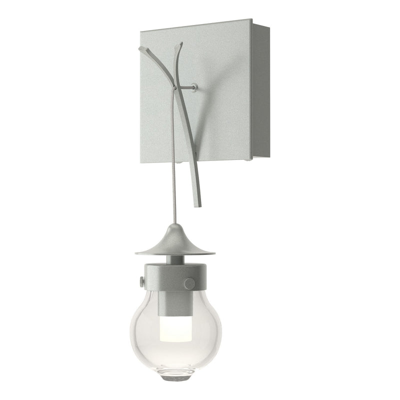 Hubbardton Forge 203325-SKT-82-ZM0565 One Light Wall Sconce, Vintage Platinum