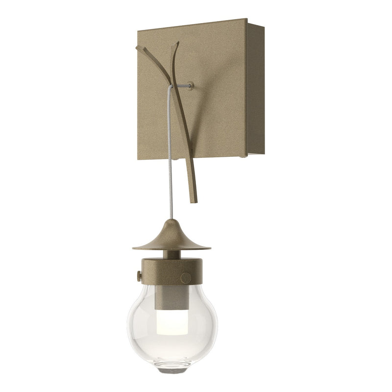Hubbardton Forge 203325-SKT-84-ZM0565 One Light Wall Sconce, Soft Gold