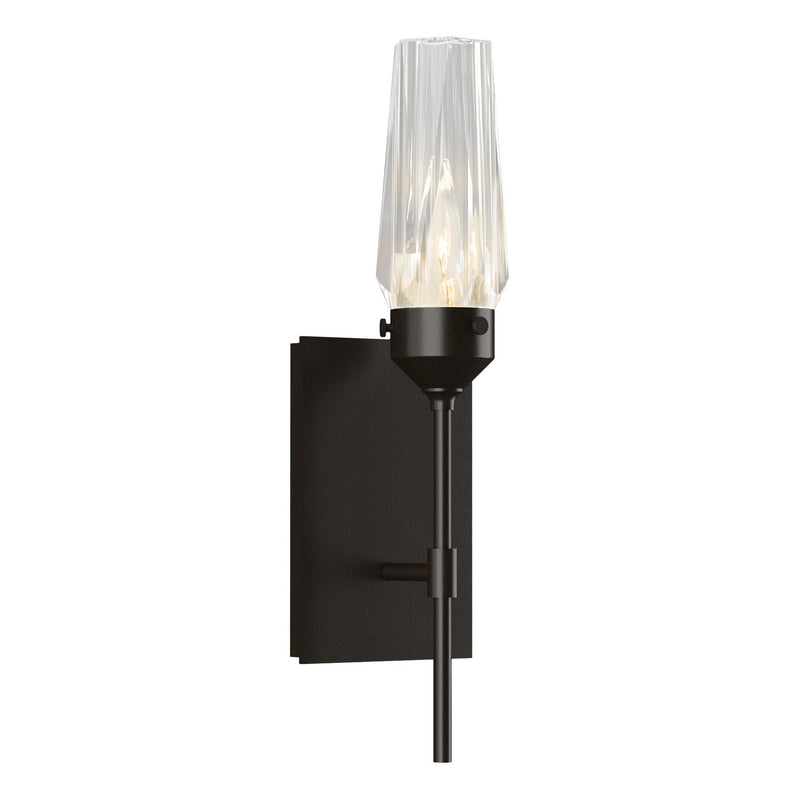 Hubbardton Forge 203335-SKT-14-CR One Light Wall Sconce, Oil Rubbed Bronze