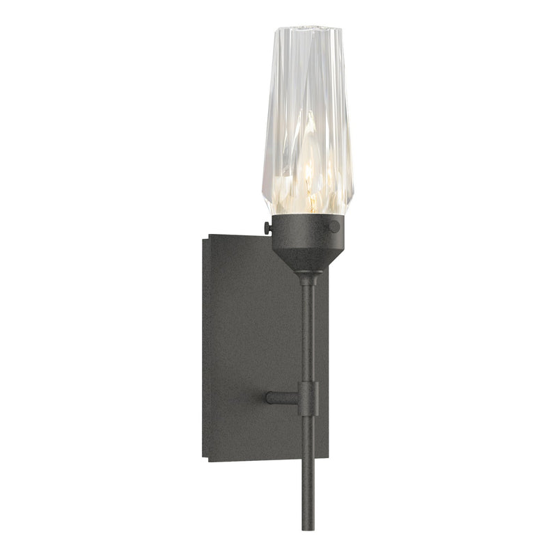Hubbardton Forge 203335-SKT-20-CR One Light Wall Sconce, Natural Iron