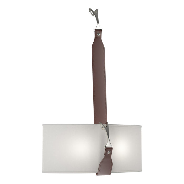 Hubbardton Forge 204070-SKT-10-24-LB-SF1613 LED Wall Sconce, Black