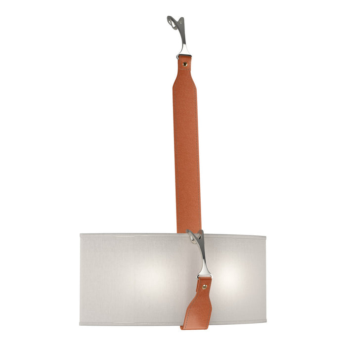 Hubbardton Forge 204070-SKT-10-24-LC-SE1613 LED Wall Sconce, Black