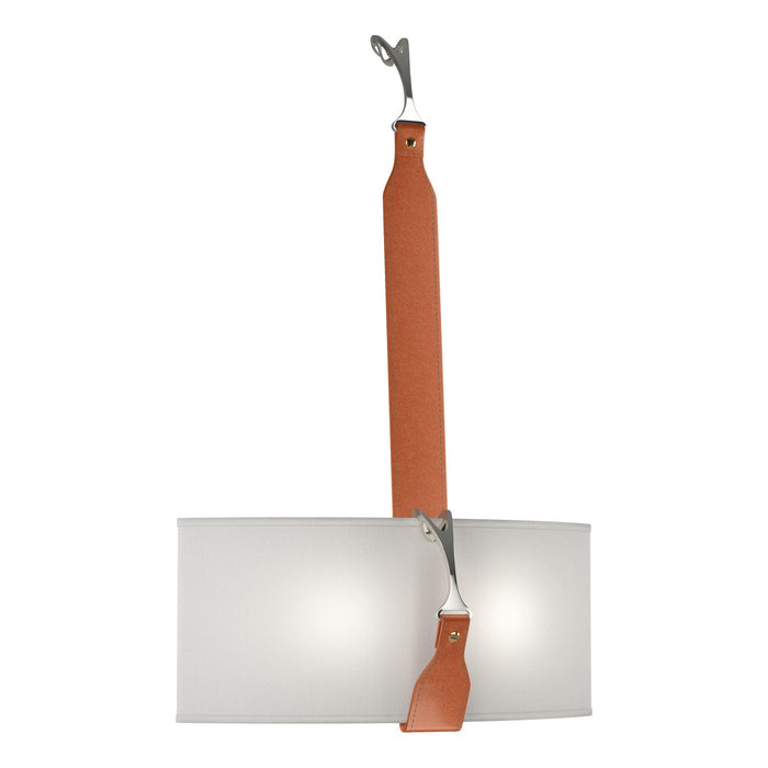 Hubbardton Forge 204070-SKT-10-24-LC-SF1613 LED Wall Sconce, Black