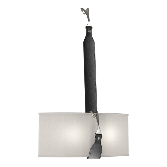 Hubbardton Forge 204070-SKT-10-24-LK-SE1613 LED Wall Sconce, Black