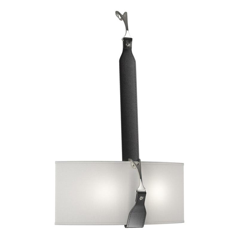 Hubbardton Forge 204070-SKT-10-24-LK-SF1613 LED Wall Sconce, Black