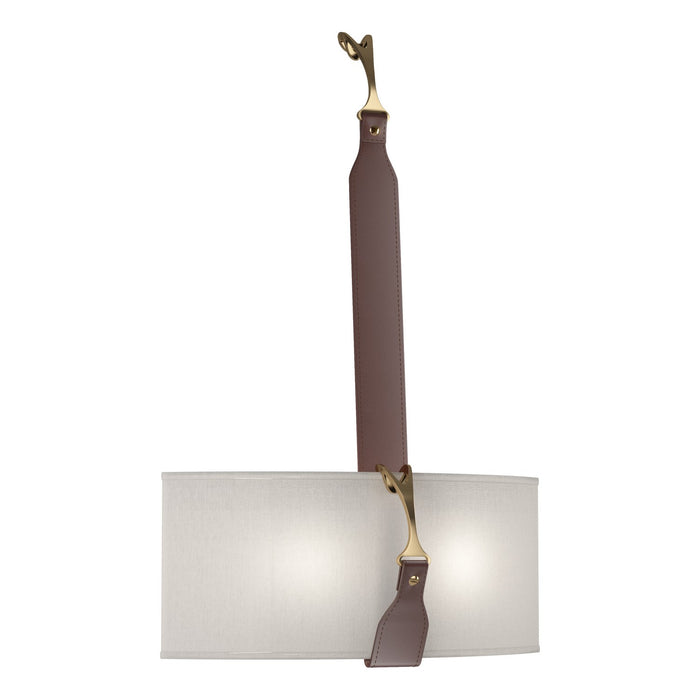 Hubbardton Forge 204070-SKT-10-27-LB-SE1613 LED Wall Sconce, Black