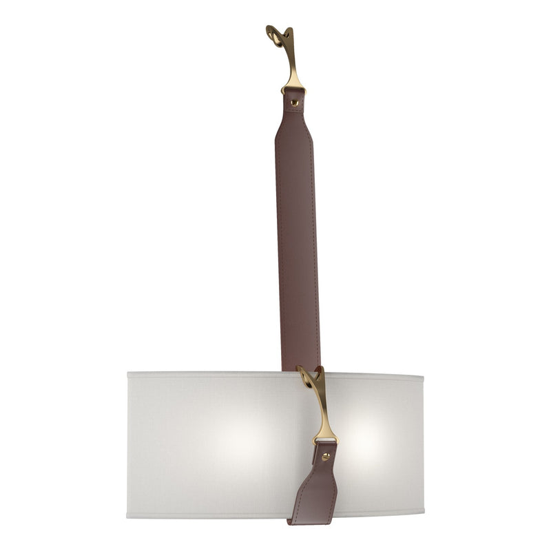 Hubbardton Forge 204070-SKT-10-27-LB-SF1613 LED Wall Sconce, Black