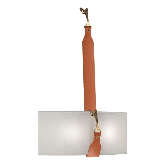 Hubbardton Forge 204070-SKT-10-27-LC-SE1613 LED Wall Sconce, Black