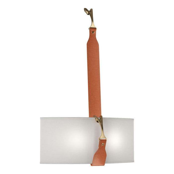 Hubbardton Forge 204070-SKT-10-27-LC-SF1613 LED Wall Sconce, Black