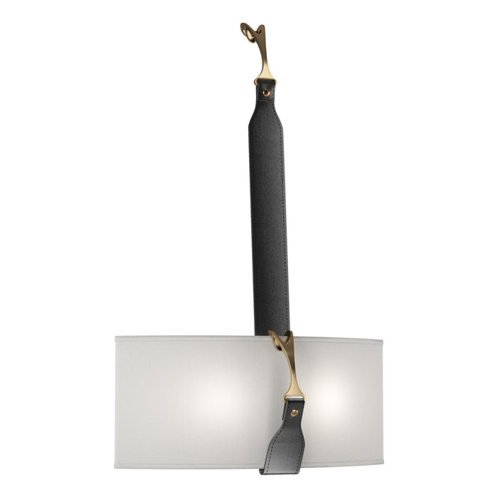 Hubbardton Forge 204070-SKT-10-27-LK-SF1613 LED Wall Sconce, Black