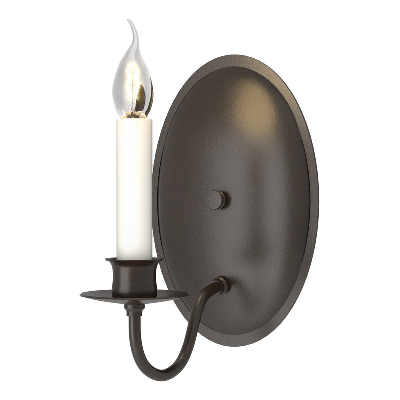 Hubbardton Forge 204210-SKT-14 One Light Wall Sconce, Oil Rubbed Bronze