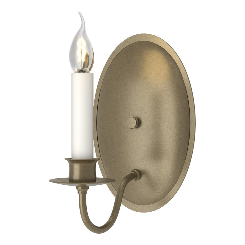 Hubbardton Forge 204210-SKT-84 One Light Wall Sconce, Soft Gold