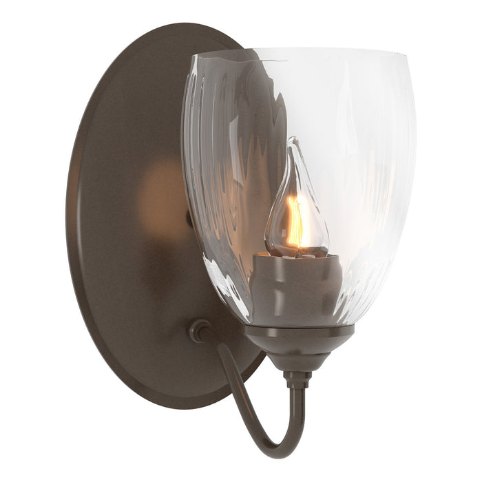 Hubbardton Forge 204213-SKT-05-LL0083 One Light Wall Sconce, Bronze