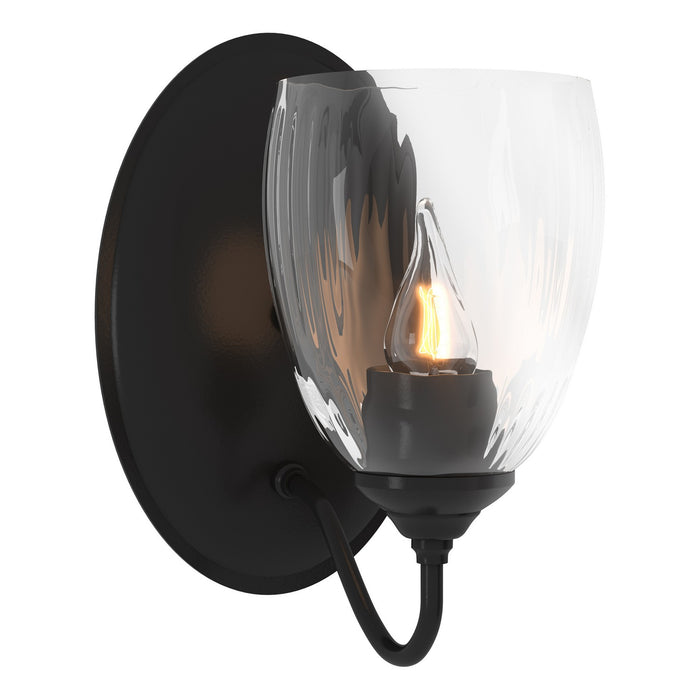 Hubbardton Forge 204213-SKT-10-LL0083 One Light Wall Sconce, Black