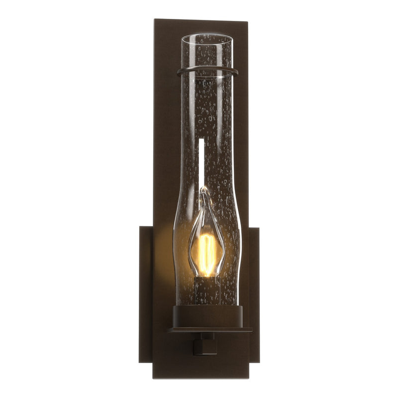 Hubbardton Forge 204250-SKT-14-II0184 One Light Wall Sconce, Oil Rubbed Bronze