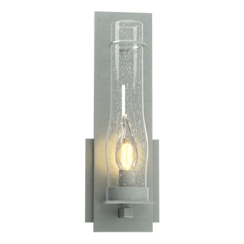 Hubbardton Forge 204250-SKT-82-II0184 One Light Wall Sconce, Vintage Platinum