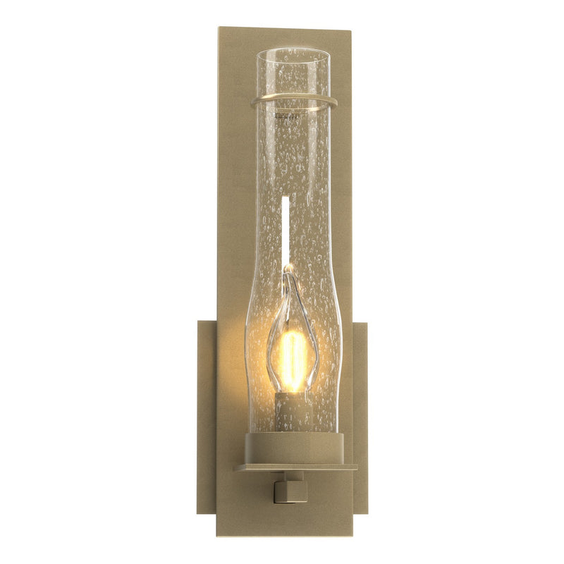 Hubbardton Forge 204250-SKT-84-II0184 One Light Wall Sconce, Soft Gold