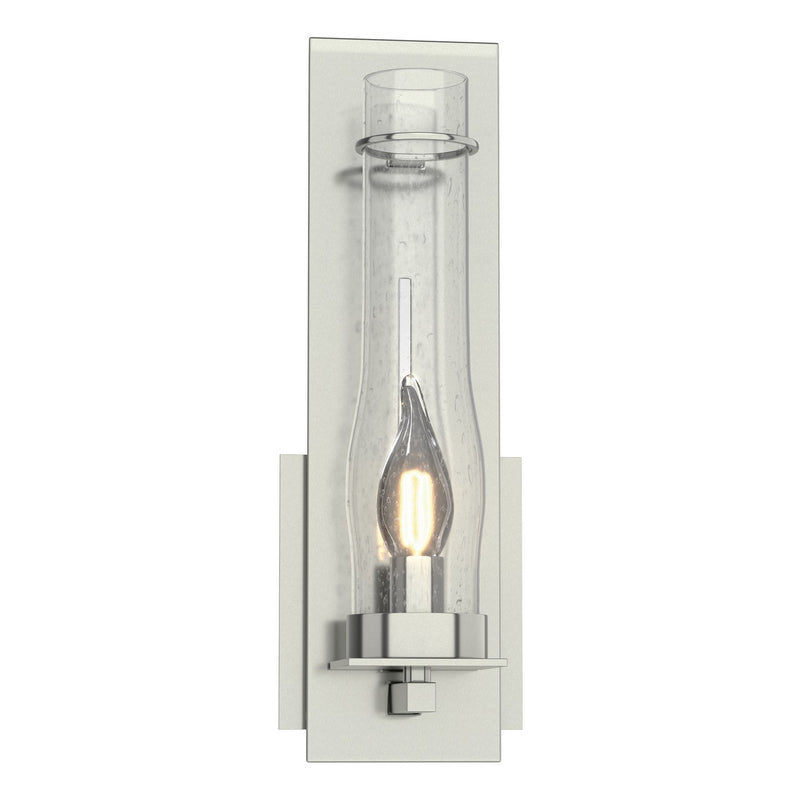 Hubbardton Forge 204250-SKT-85-II0184 One Light Wall Sconce, Sterling