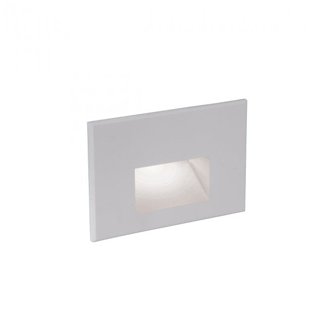 W.A.C. Lighting WL-LED101F-30-WT LED Step and Wall Light, White On Aluminum