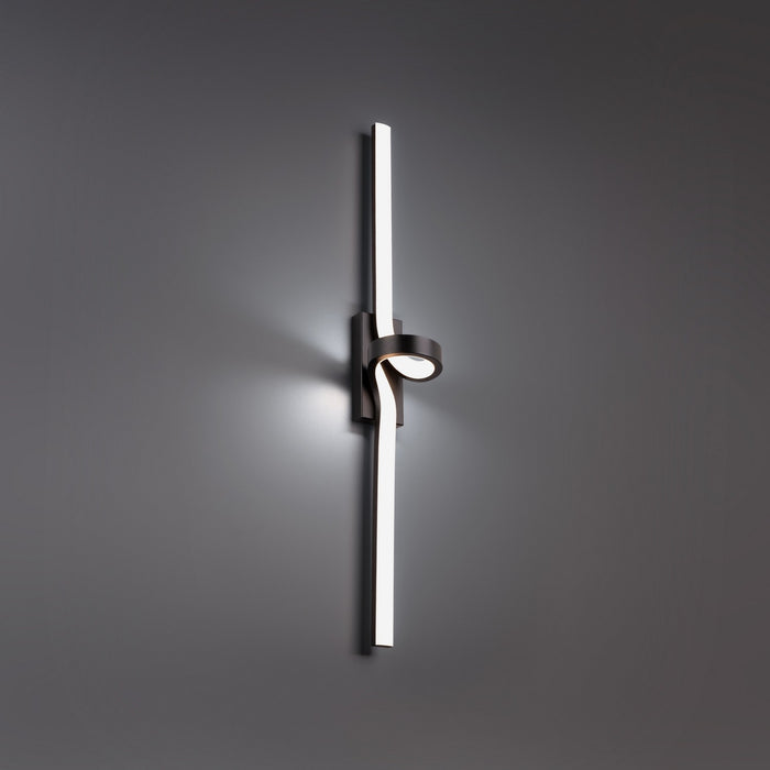 W.A.C. Lighting WS-61326-30-BK LED Bath, Black