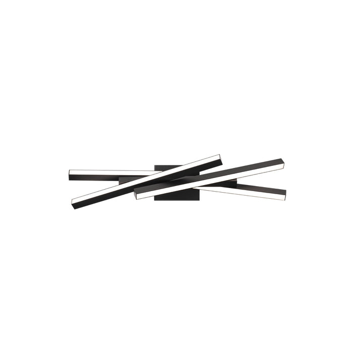 W.A.C. Lighting WS-73127-35-BK LED Bath, Black