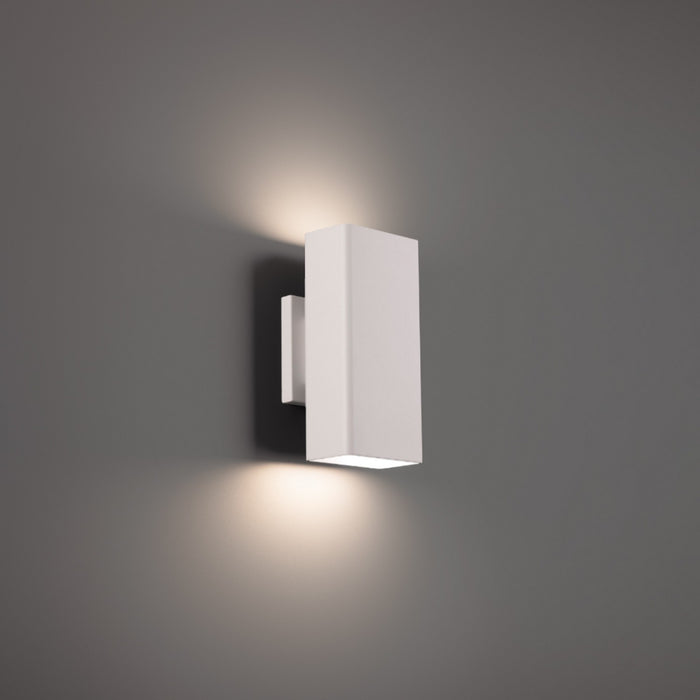 W.A.C. Lighting WS-W17310-40-WT LED Outdoor Wall Sconce, White