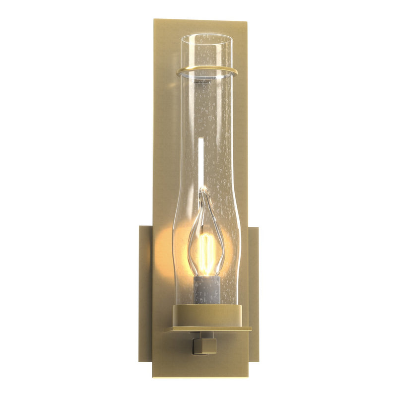 Hubbardton Forge 204250-SKT-86-II0184 One Light Wall Sconce, Modern Brass