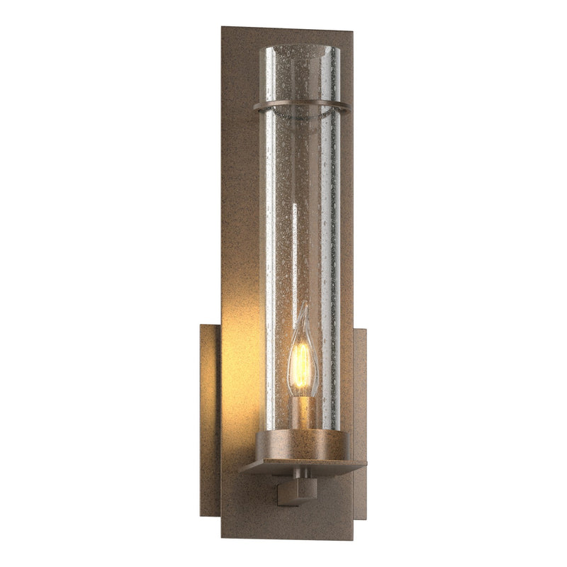 Hubbardton Forge 204260-SKT-05-II0186 One Light Wall Sconce, Bronze