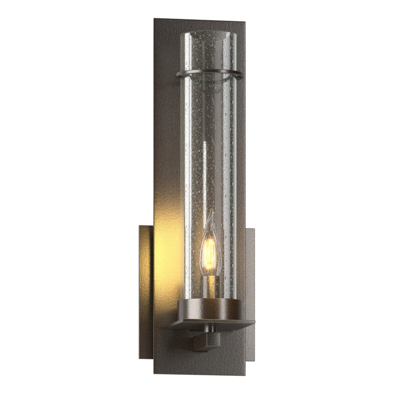 Hubbardton Forge 204260-SKT-14-II0186 One Light Wall Sconce, Oil Rubbed Bronze