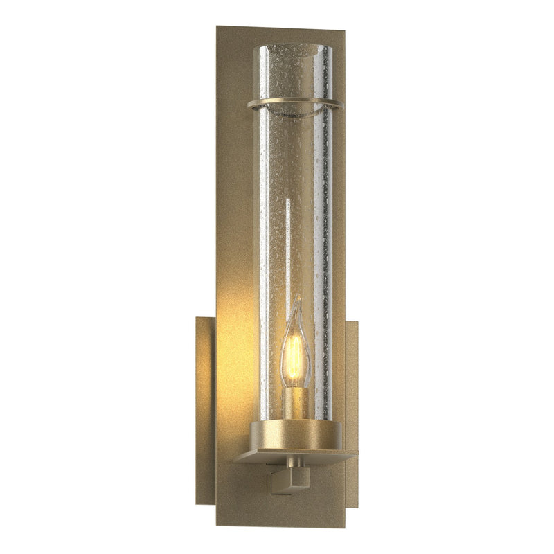 Hubbardton Forge 204260-SKT-84-II0186 One Light Wall Sconce, Soft Gold