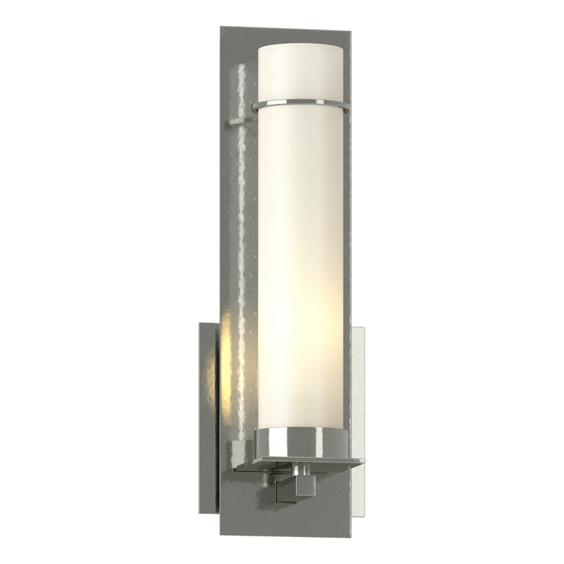 Hubbardton Forge 204260-SKT-85-GG0186 One Light Wall Sconce, Sterling