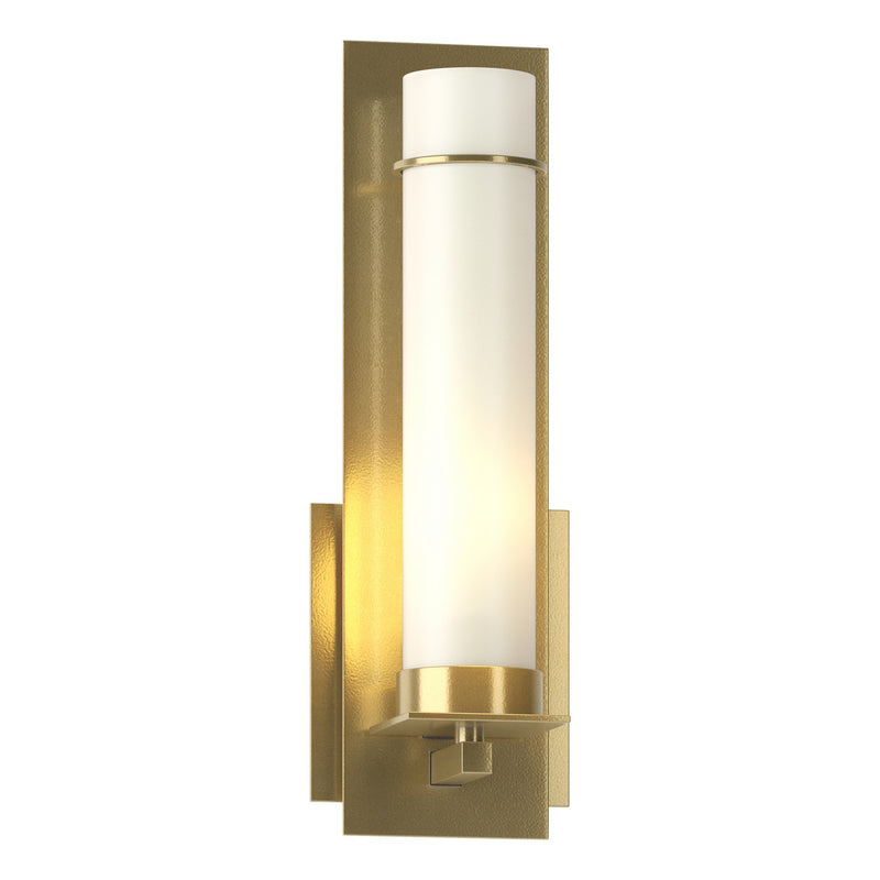 Hubbardton Forge 204260-SKT-86-GG0186 One Light Wall Sconce, Modern Brass