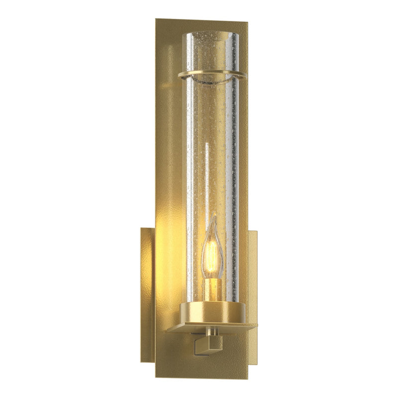 Hubbardton Forge 204260-SKT-86-II0186 One Light Wall Sconce, Modern Brass
