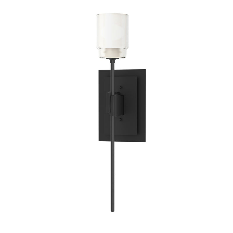 Hubbardton Forge 204320-SKT-10-YC0369 One Light Wall Sconce, Black