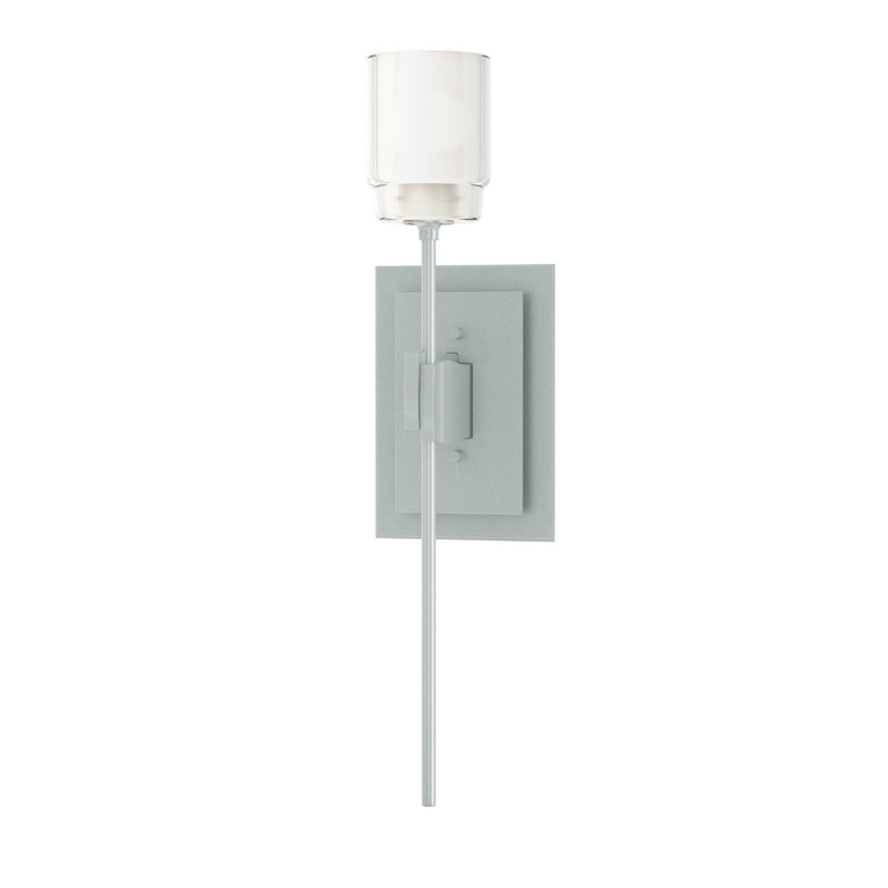 Hubbardton Forge 204320-SKT-82-YC0369 One Light Wall Sconce, Vintage Platinum