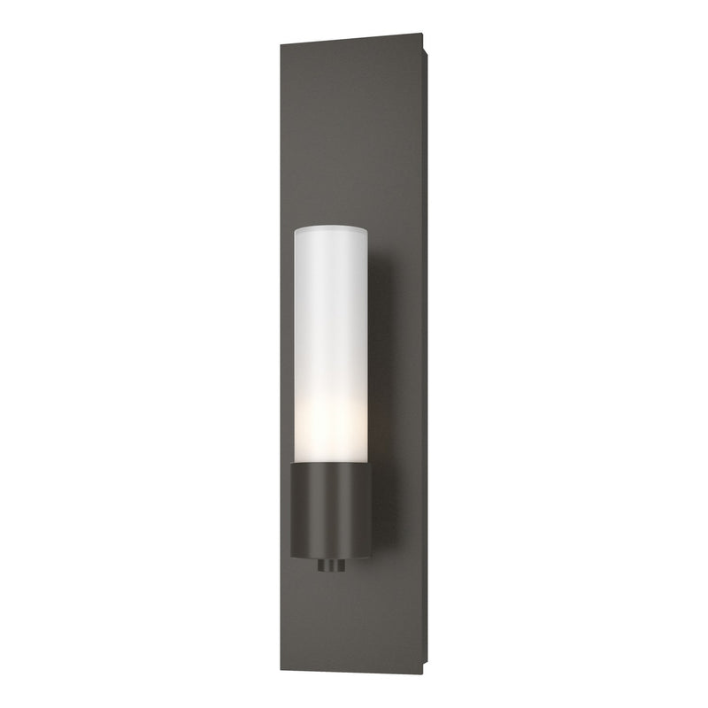 Hubbardton Forge 204420-SKT-07-GG0392 One Light Wall Sconce, Dark Smoke