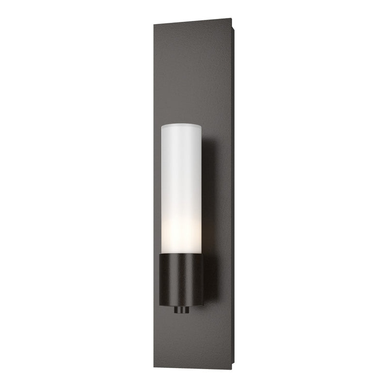 Hubbardton Forge 204420-SKT-14-GG0392 One Light Wall Sconce, Oil Rubbed Bronze