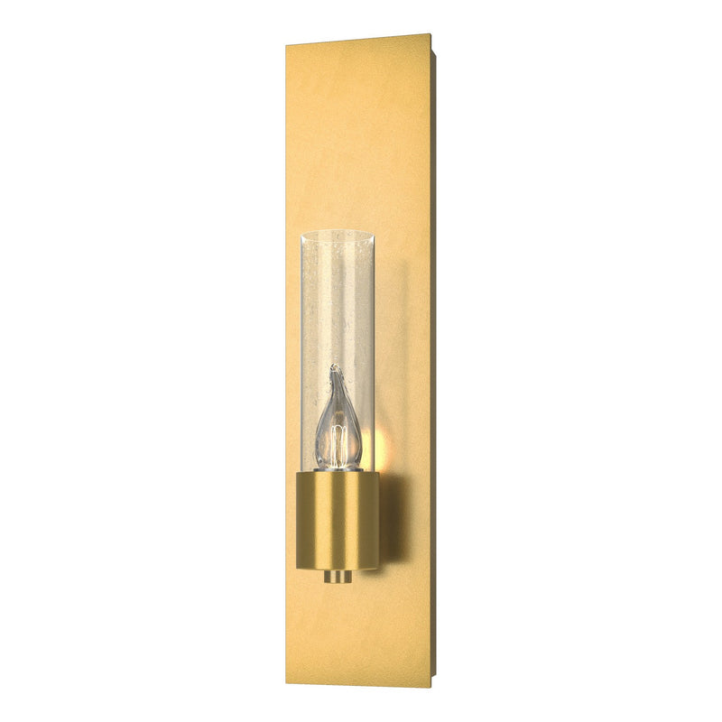 Hubbardton Forge 204420-SKT-86-II0392 One Light Wall Sconce, Modern Brass